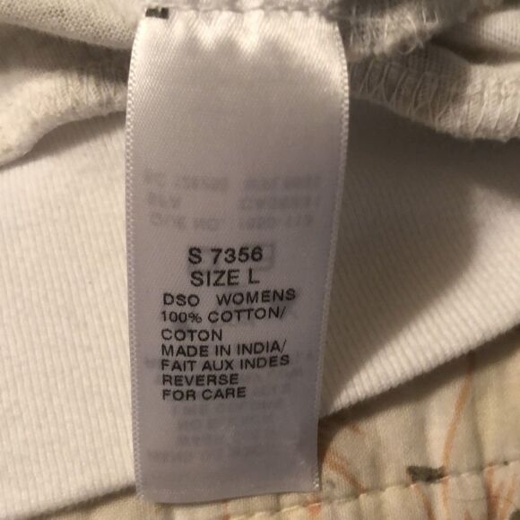 Woolrich L Ivory Taupe Cotton Full Zip Hoodie - Picture 9 of 11